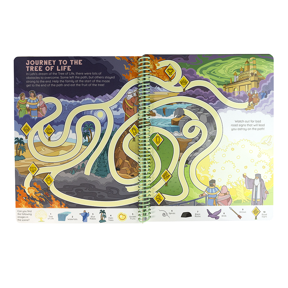 Wipe-Clean Gospel Workbook - Ages 6-8 - LDP-WCWB-O