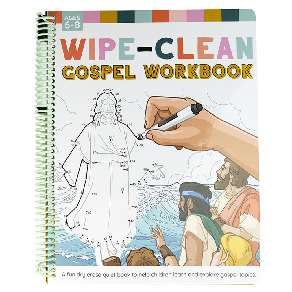 Wipe-Clean Gospel Workbook - Ages 6-8 - LDP-WCWB-O
