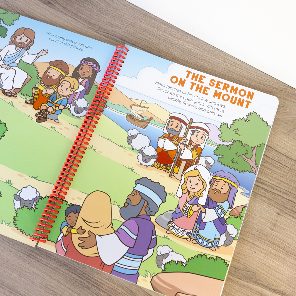 Wipe-Clean Gospel Workbook - Ages 3-5 - LDP-WCWB-Y