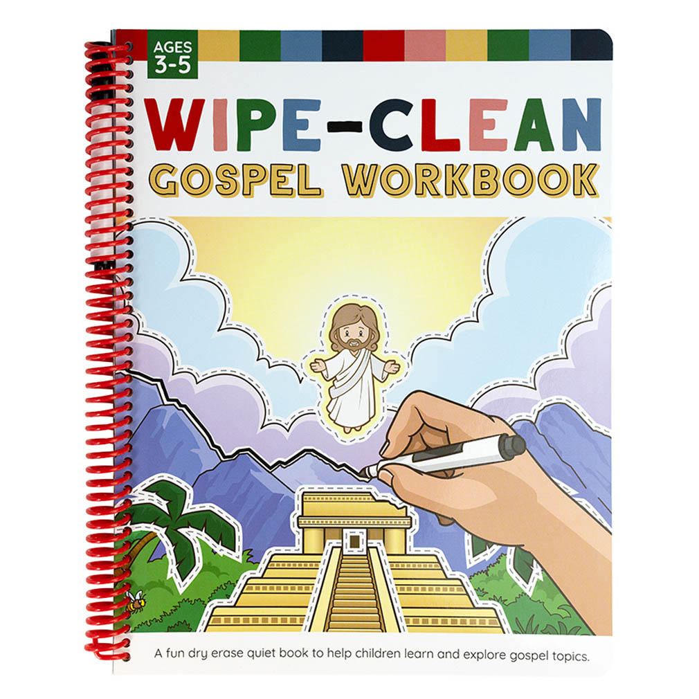 Wipe-Clean Gospel Workbook - Ages 3-5 - LDP-WCWB-Y