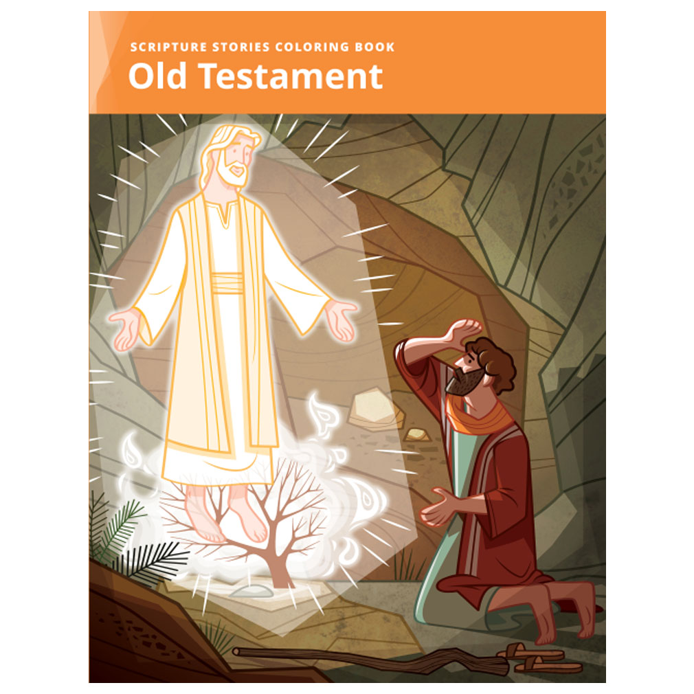 Scripture Stories Coloring Book: Old Testament - LDS-14886000