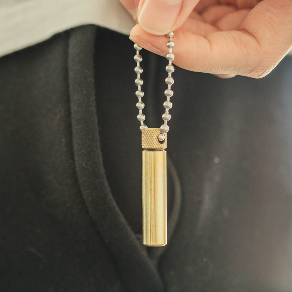 Brass Oil Vial - EMA-73900