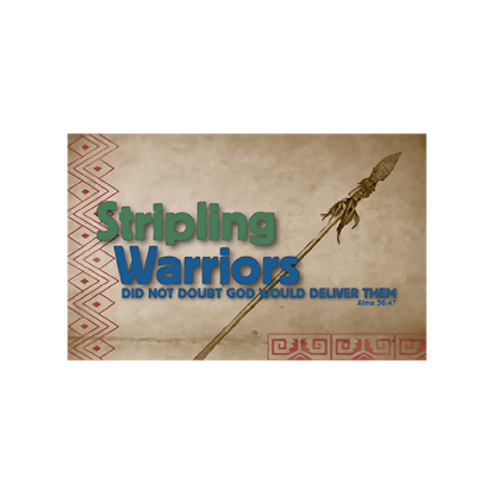 Stripling warriors Youth Temple Recommend Holder - CH-YRH100
