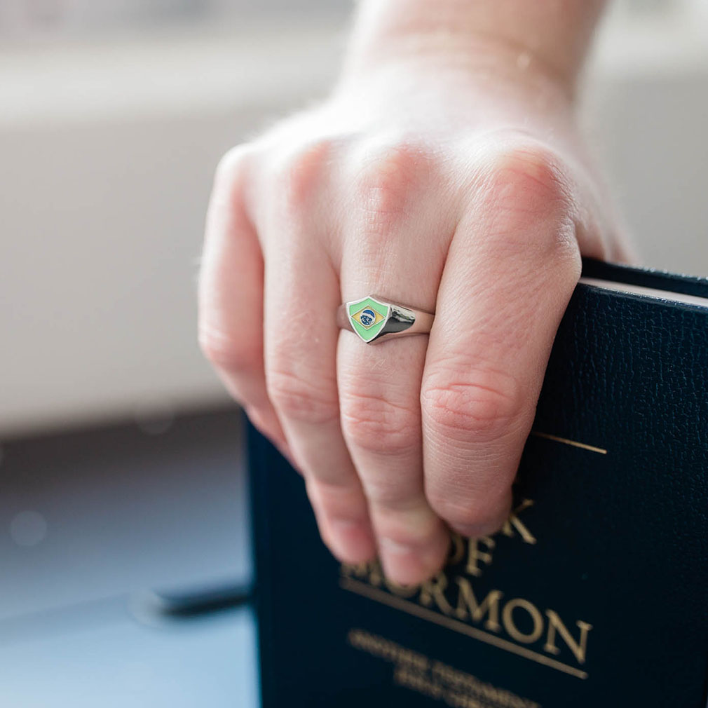 Brazil Flag Ring - SA-RNGFG18