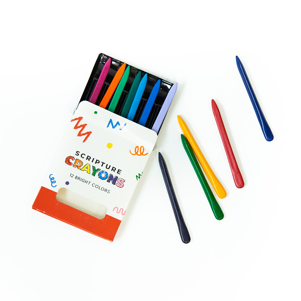 Scripture Marking Crayons - 12 Pack - LDP-CRY12