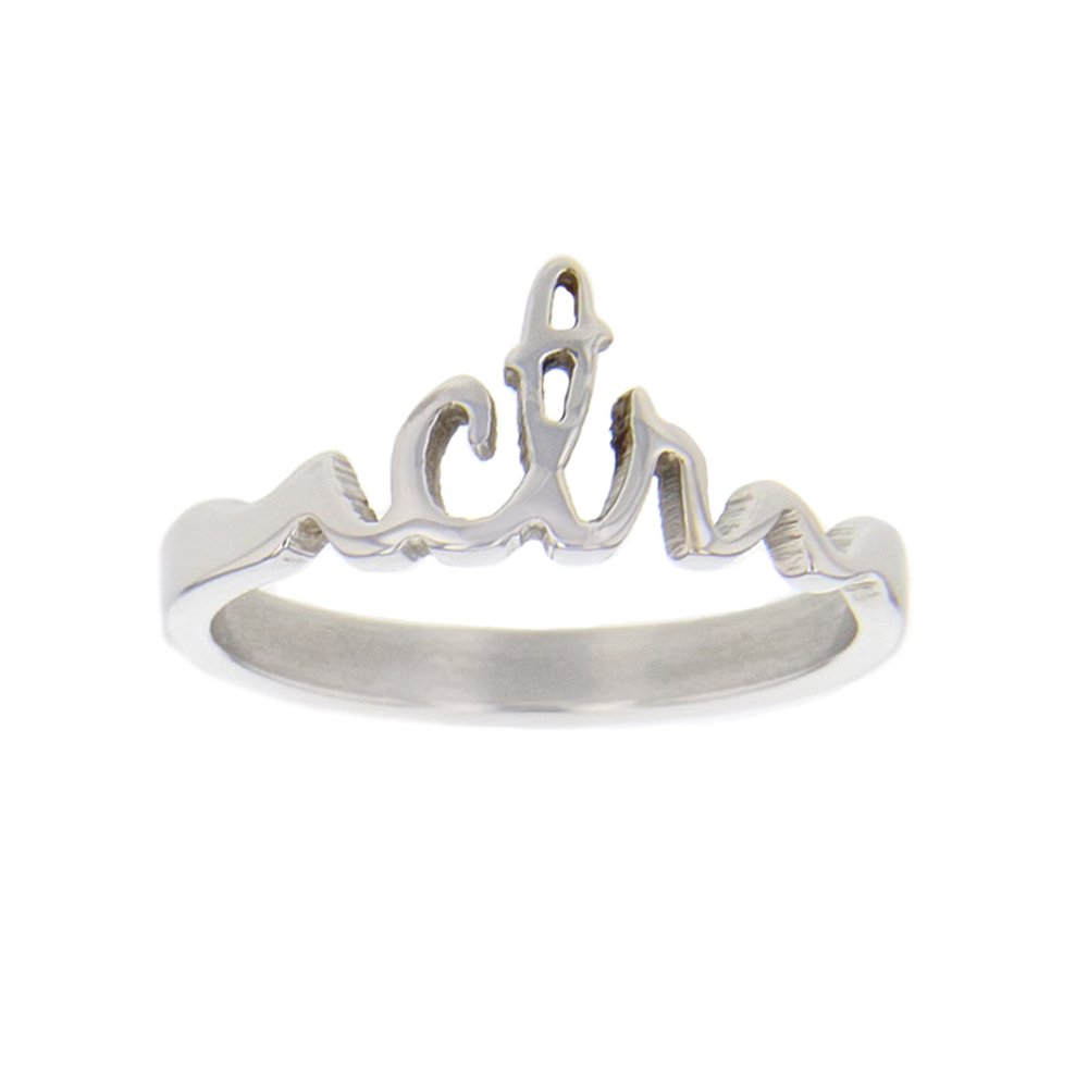 Cursive CTR Ring