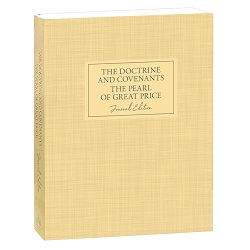 The Doctrine and Covenants and Pearl of Great Price Journal Edition - Yellow the doctrine and covenants, pearl of great price, the doctrine and covenants journal, pearl of great price journal, scripture journal, journal scriptures, lds journal, latter day saint journal, d&c, d&c journal, d&c journal edition