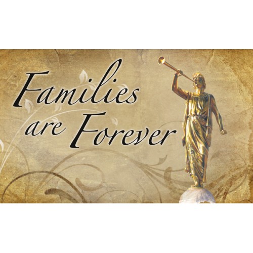 Families are Forever Recommend Holder - CH-RH183