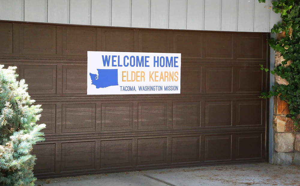 Flag Missionary Welcome Home Banner - LDP-MSPST248