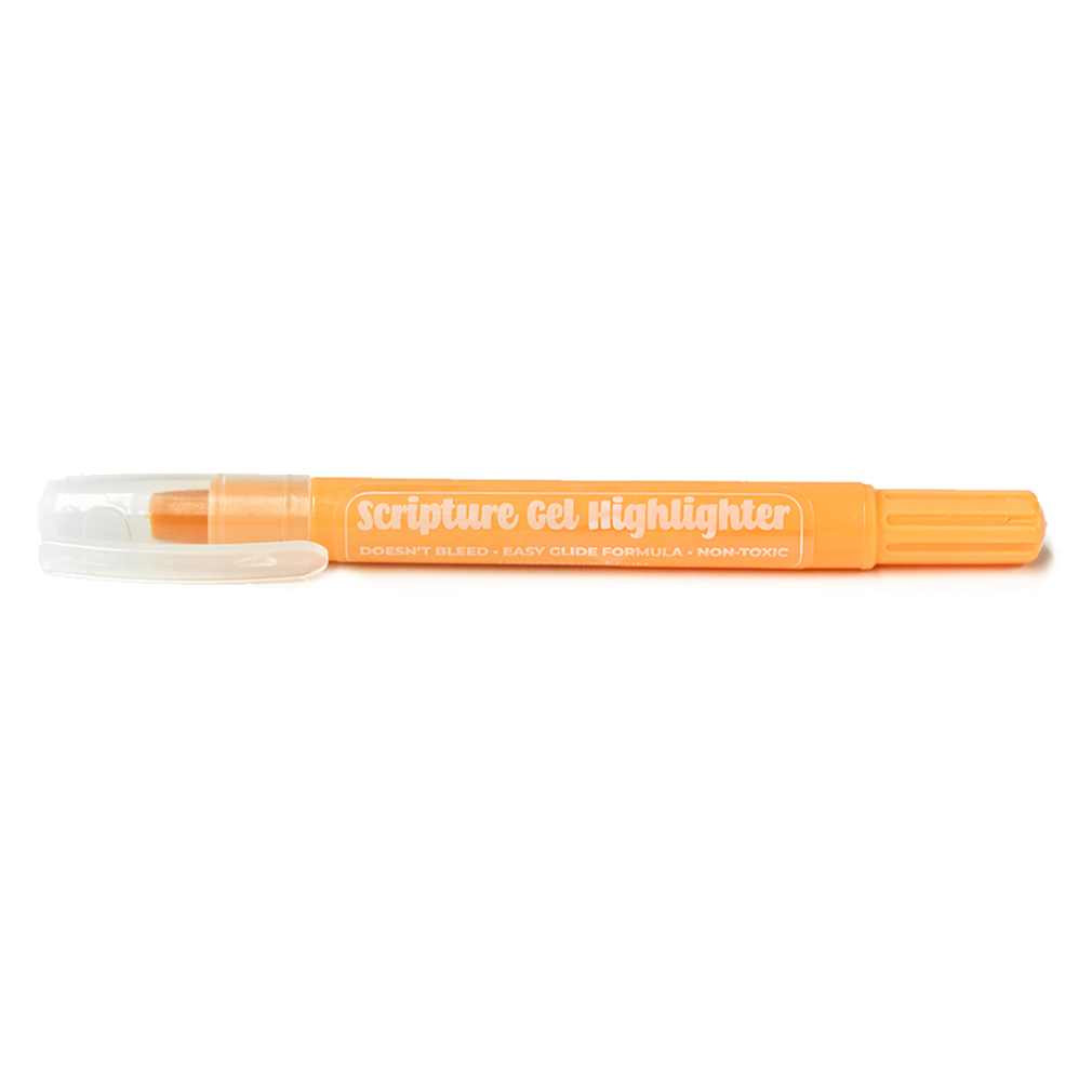 Orange Scripture Gel Highlighter - LDP-GHIG-ORNG