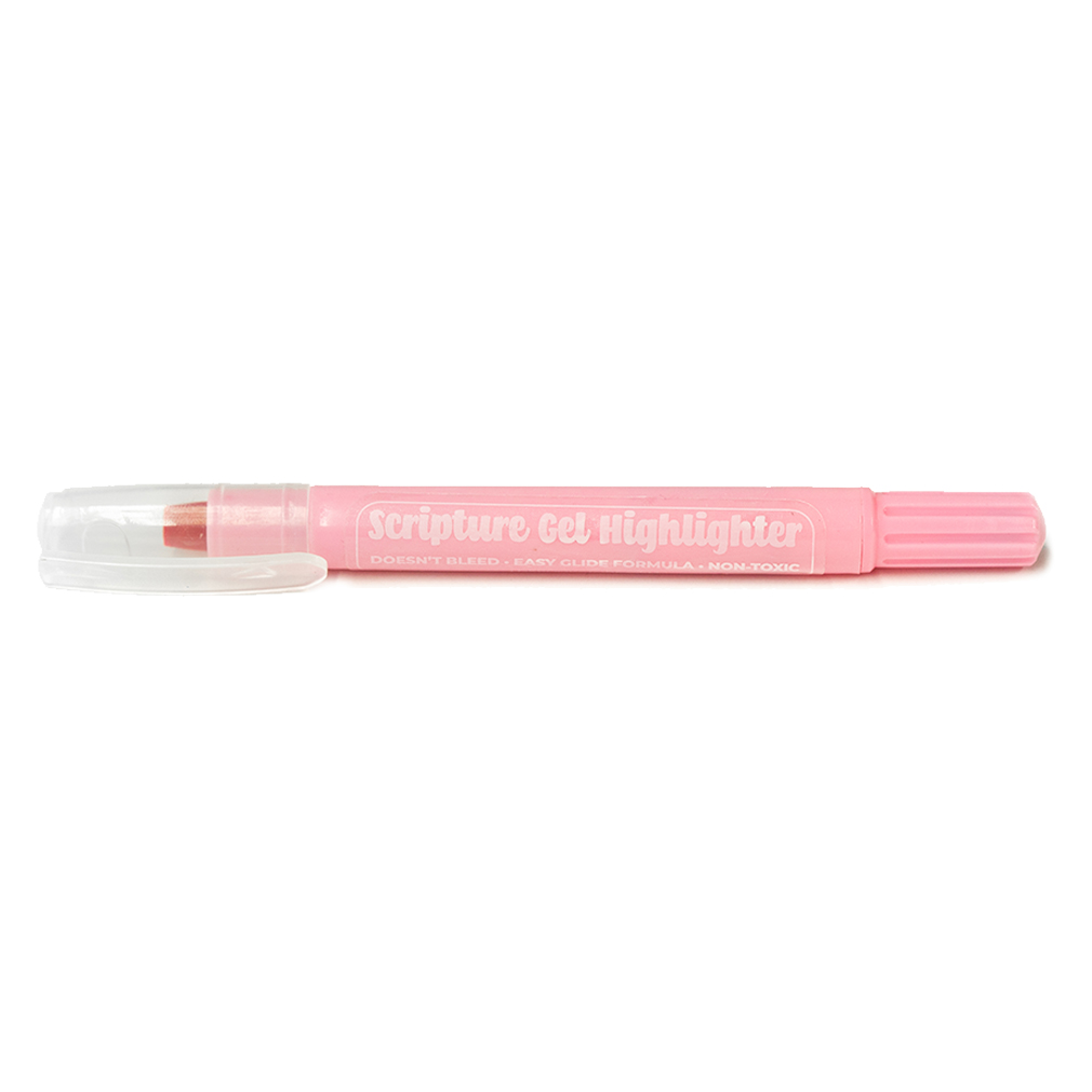 Pink Scripture Gel Highlighter - LDP-GHIG-PNK