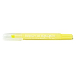 Yellow Scripture Gel Highlighter
