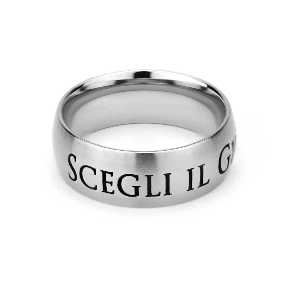 Italian Choose the Right Ring - Wide - LDP-RNGB15128