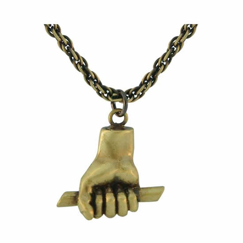 Hold to the Rod Necklace - Gold - OMT-J2