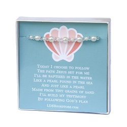 Pearl Baptism Bracelet