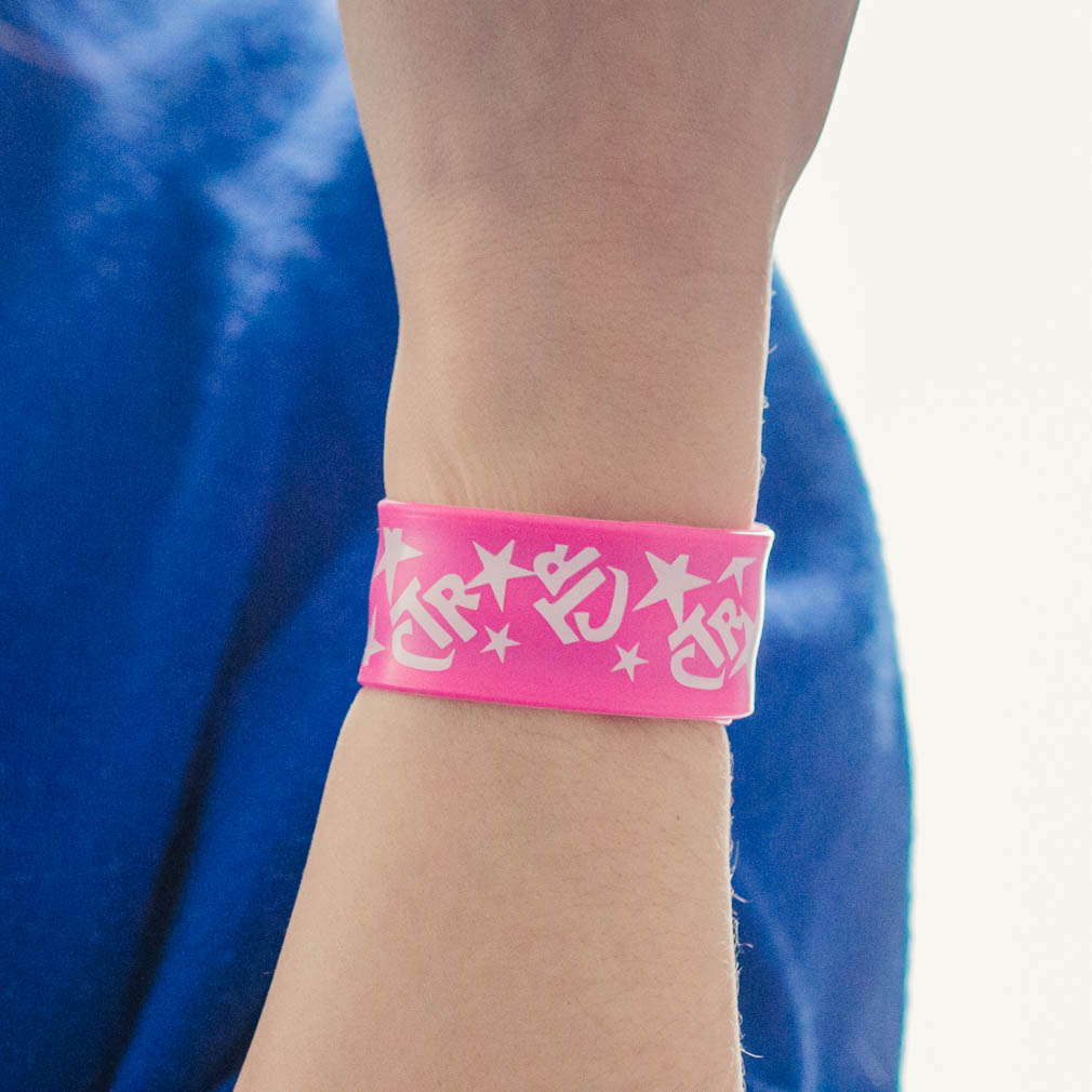 Pink CTR Slap Bracelet - RM-JRY230