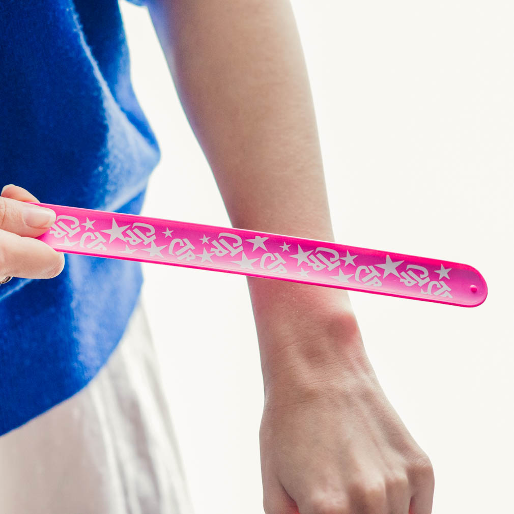 Pink CTR Slap Bracelet - RM-JRY230