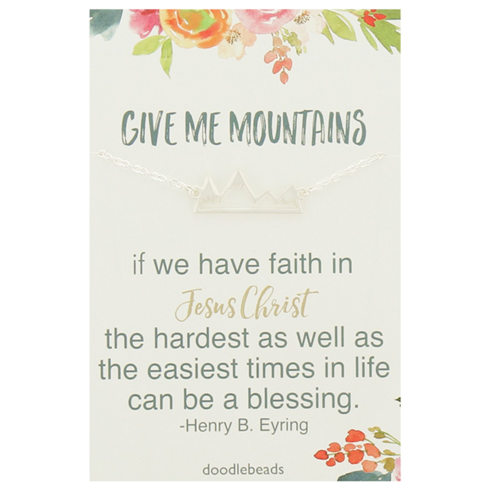 Give Me Mountains Necklace - DBS-RO209
