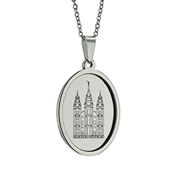Salt Lake Temple Pendant Necklace