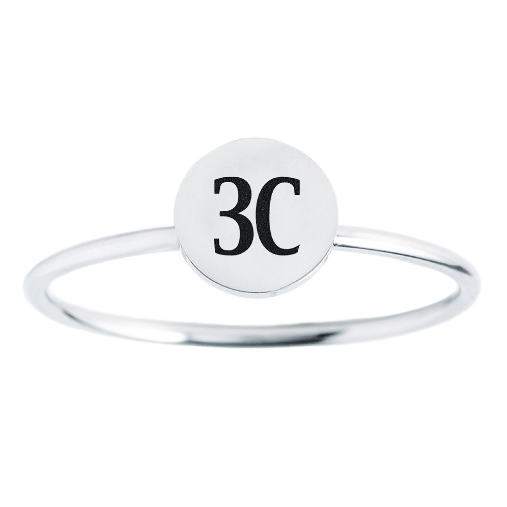 Mongolian CTR Disc Ring - LDP-DR-MO