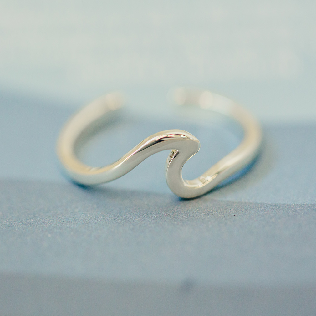 Adjustable Wave Ring - LDP-ADJWR