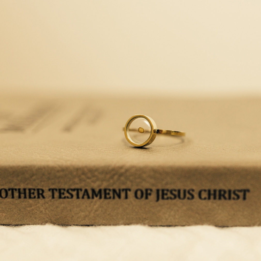 Circle Mustard Seed Ring - LDP-MSR-CIRC