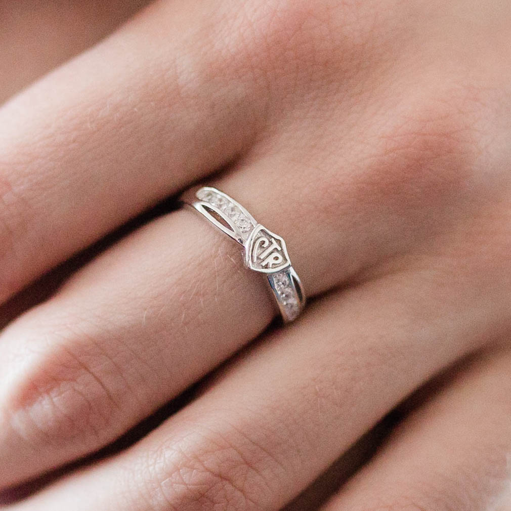 Bow CTR Ring - Silver - RM-C04511