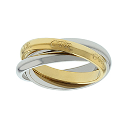 Two-Tone Roll CTR Ring 