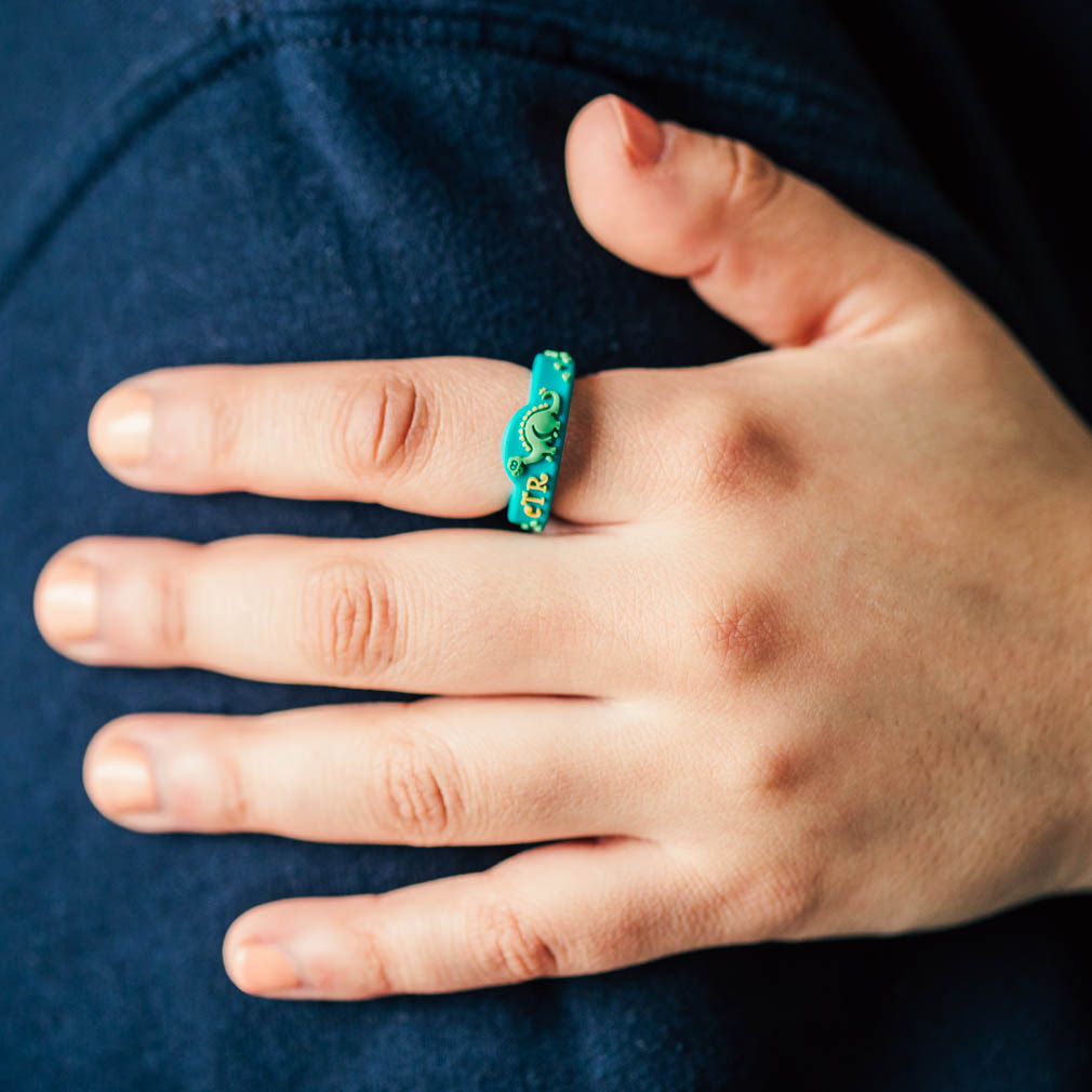 Adjustable Dinosaur CTR Ring - RM-JRY256