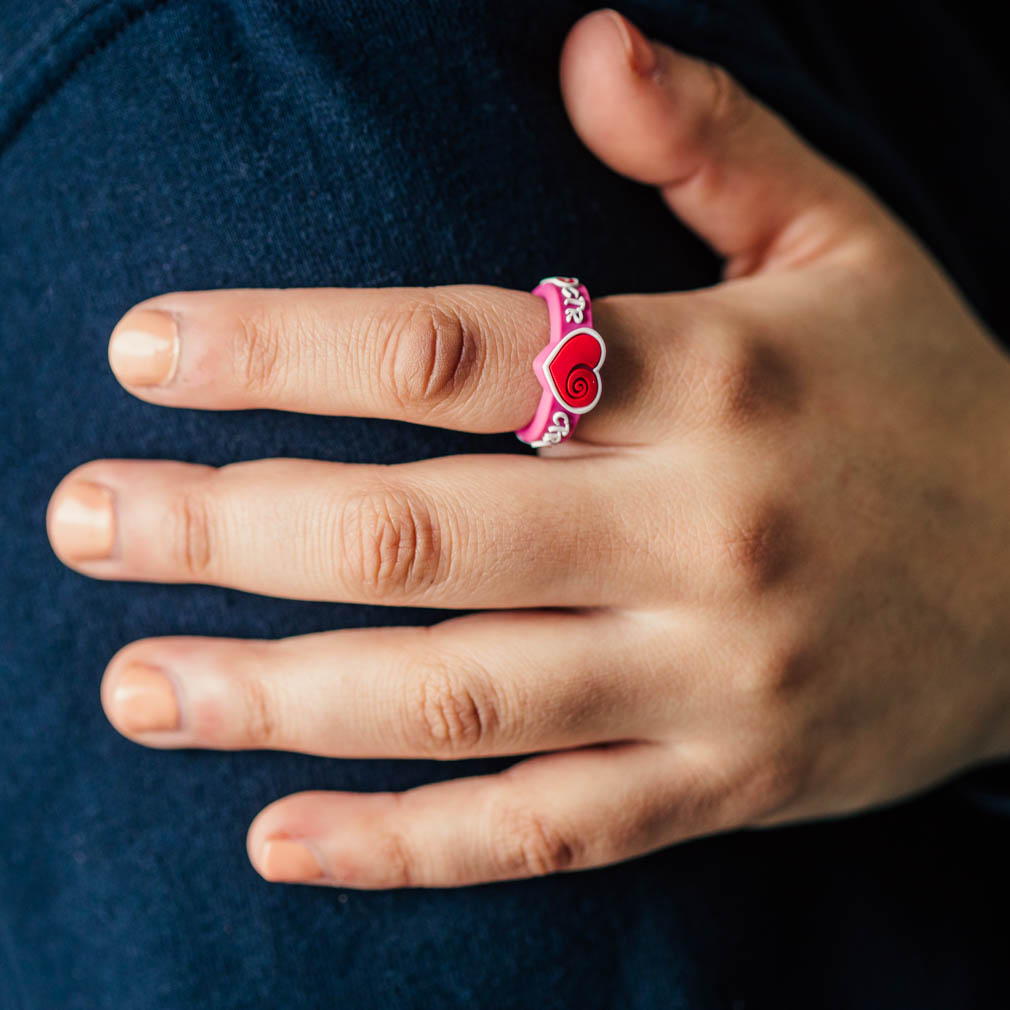 Adjustable Heart CTR Ring - RM-JRY262