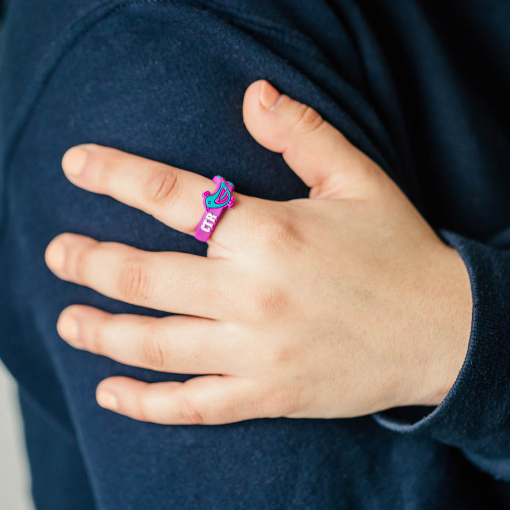 Adjustable Peacock CTR Ring - RM-JRY312