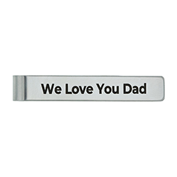 Personalized Father's Day Tie Bar