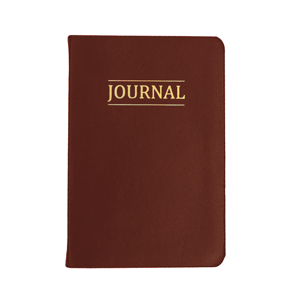 Hand-Bound Study Journal - Rustic Brown - LDP-HB-JRN-RBR
