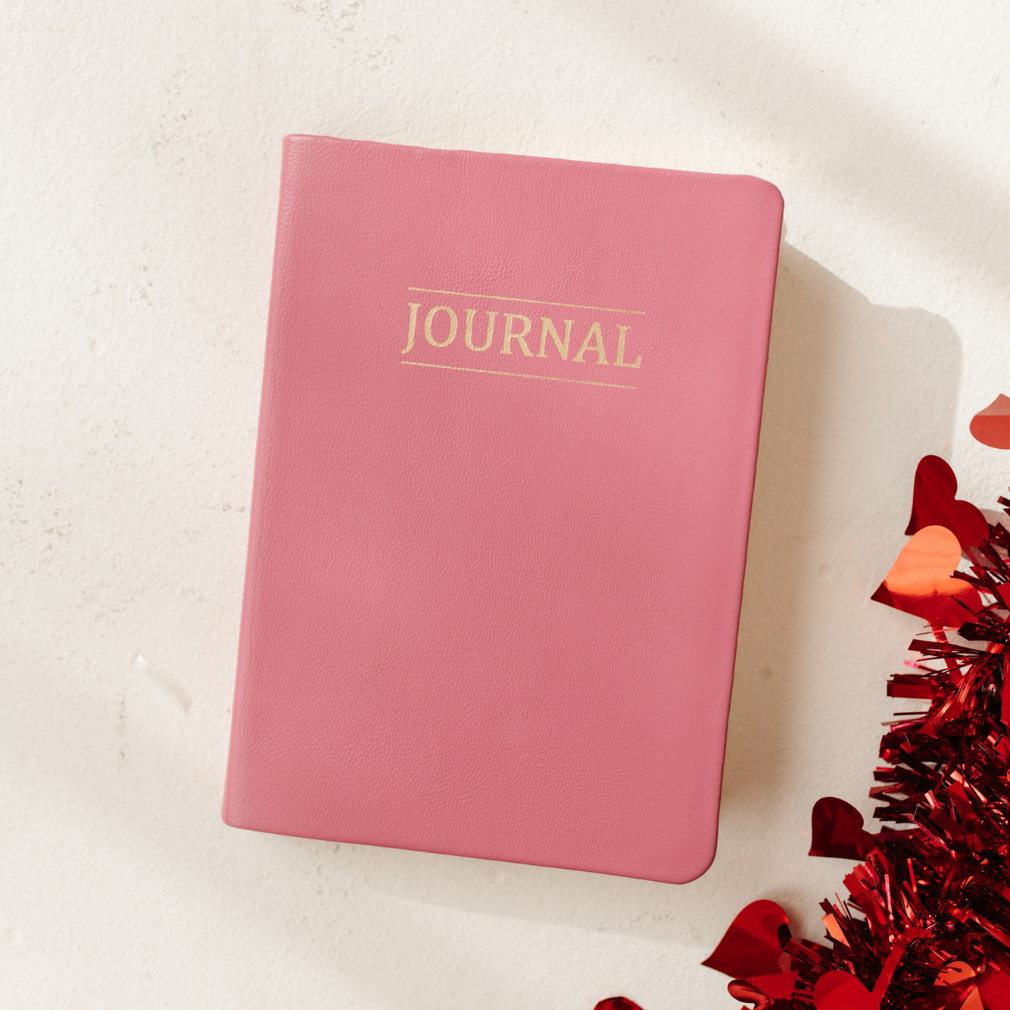 Hand-Bound Study Journal - Pink - LDP-HB-JRN-PNK