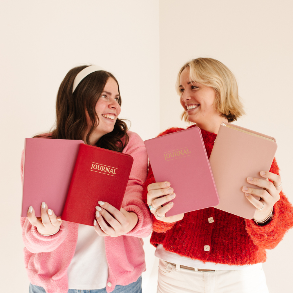 Hand-Bound Study Journal - Pink - LDP-HB-JRN-PNK