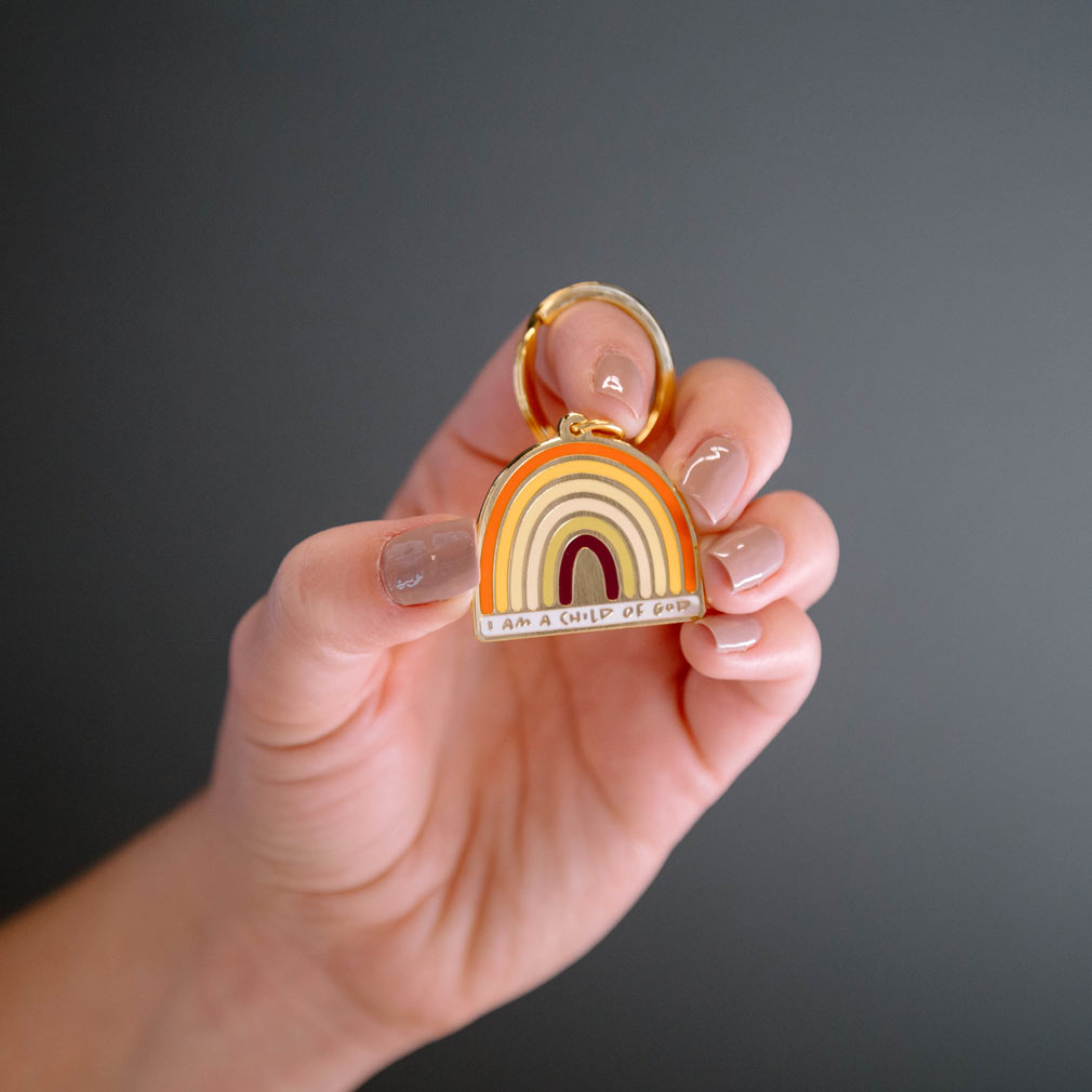 Child of God Enamel Keychain - LDP-KC-COG