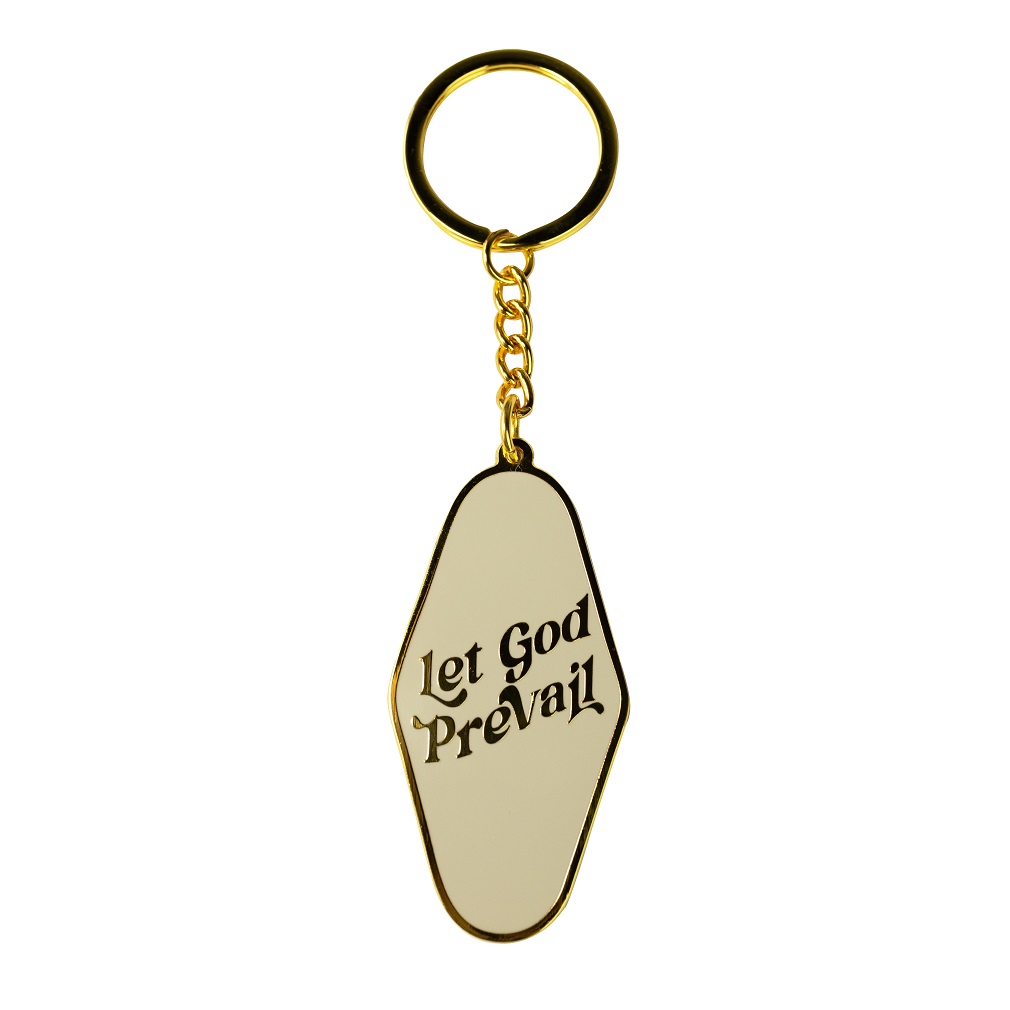 Let God Prevail Enamel Keychain - LDP-KC-LGP
