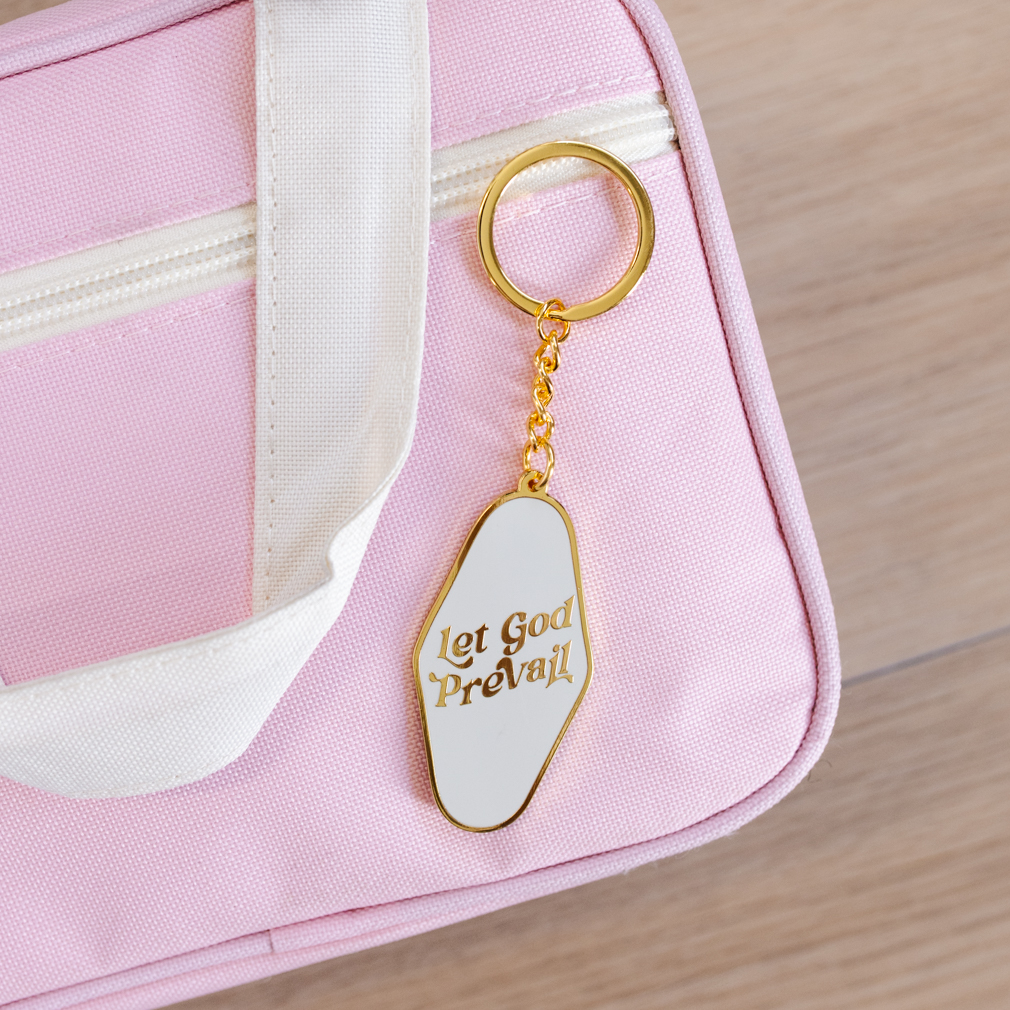 Let God Prevail Enamel Keychain - LDP-KC-LGP