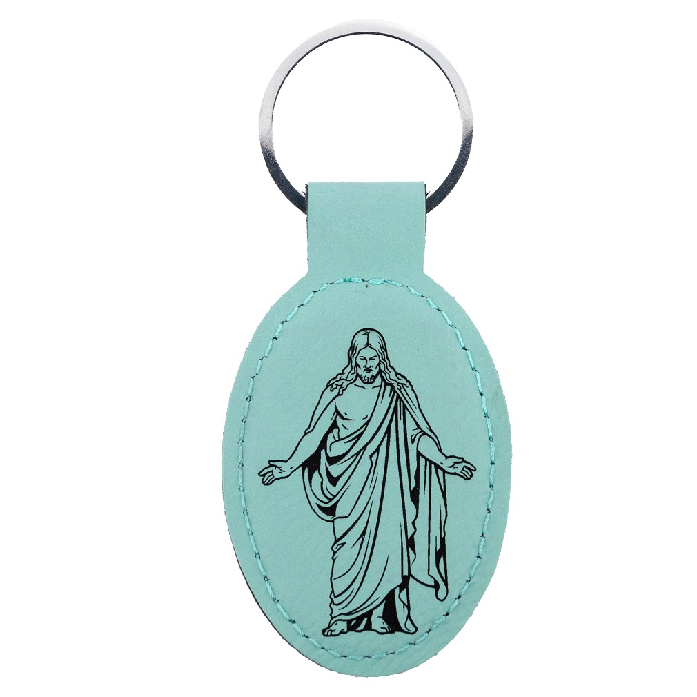 Christus Leatherette Keychain - LDP-LKC-CHR