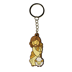 The Good Shepherd PVC Keychain