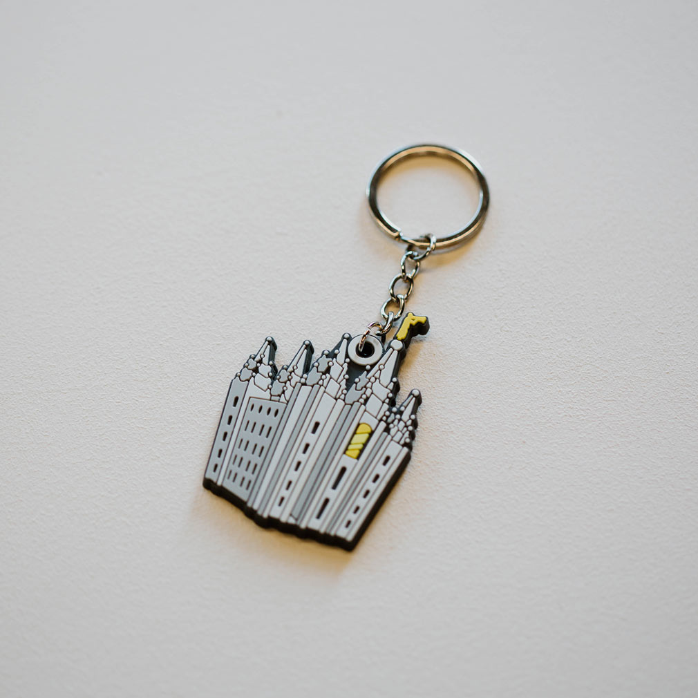 Salt Lake Temple PVC Keychain - LDP-KC-TC-PTMP