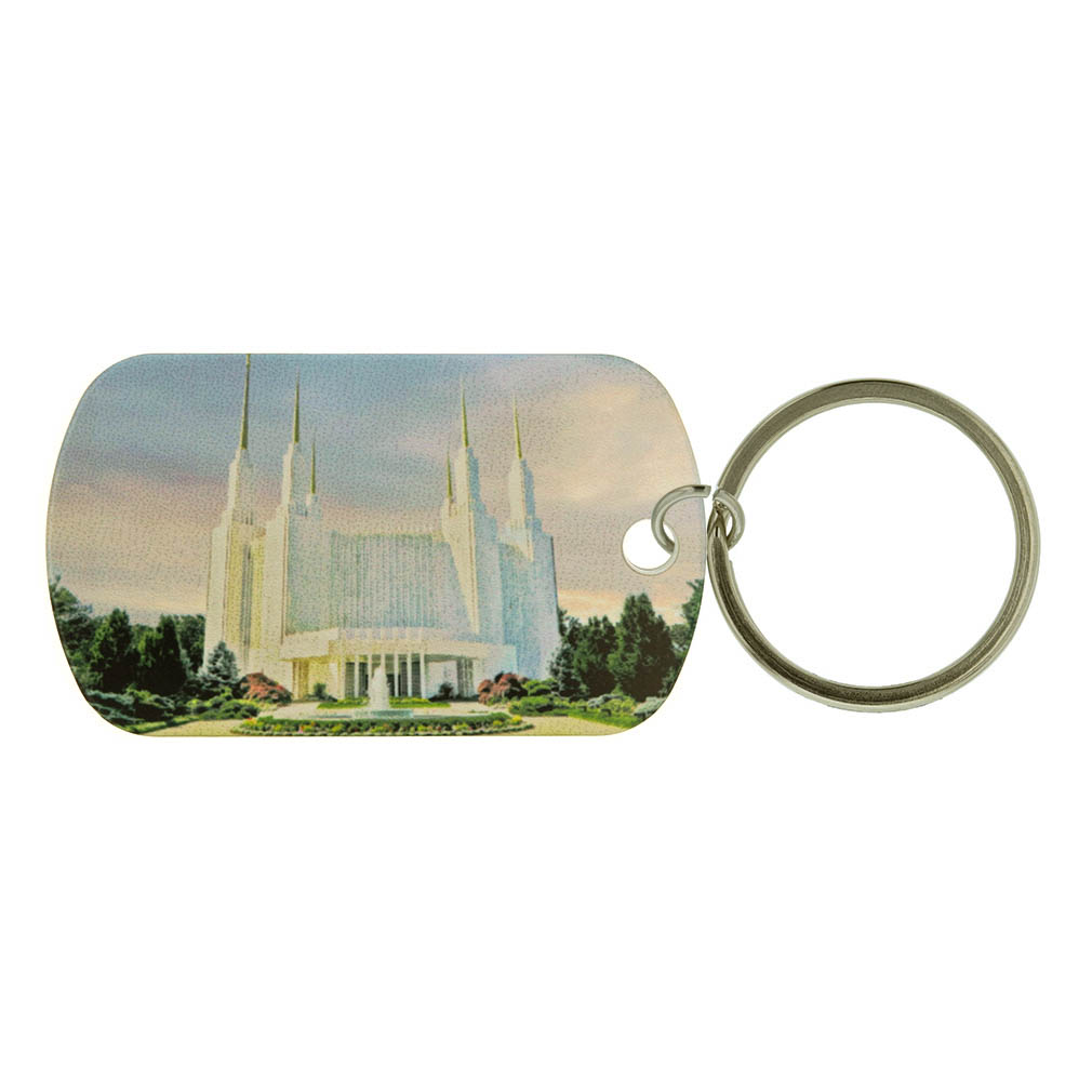 Personalized Photo Dog Tag Keychain - LDP-DTG-SUB-PHOTO