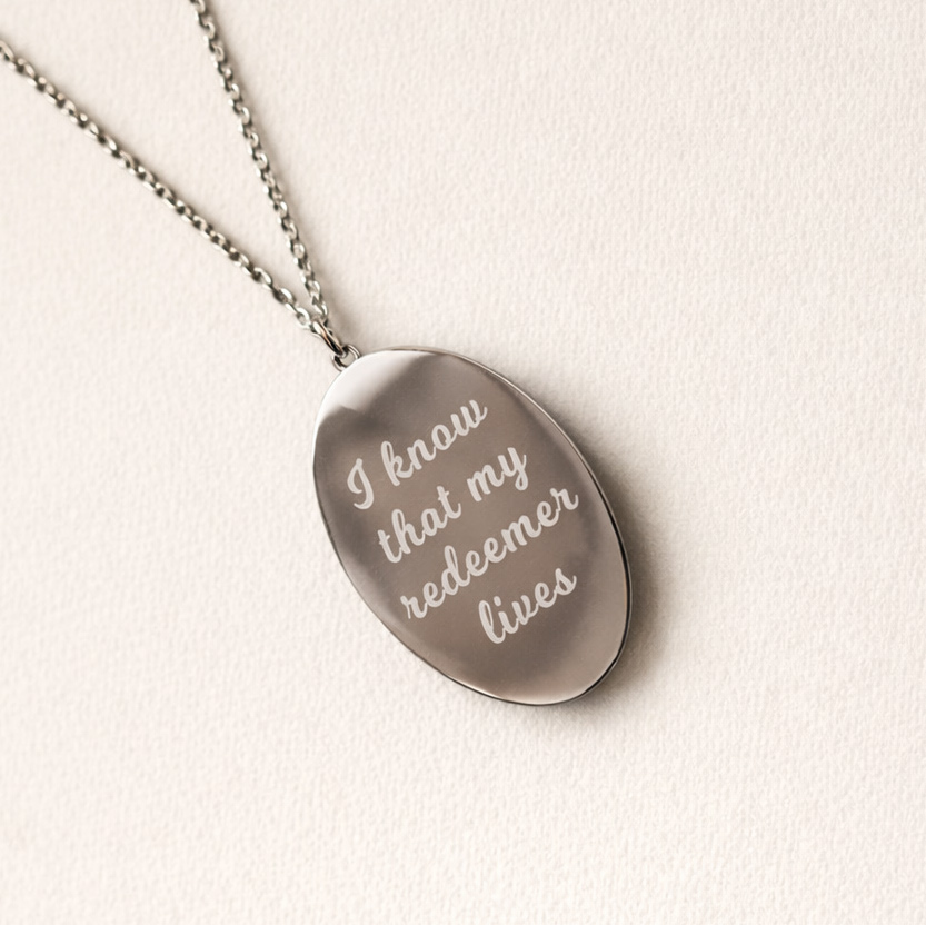Christus Pendant Necklace - Silver/Gold - LDP-CHRIST-PEN