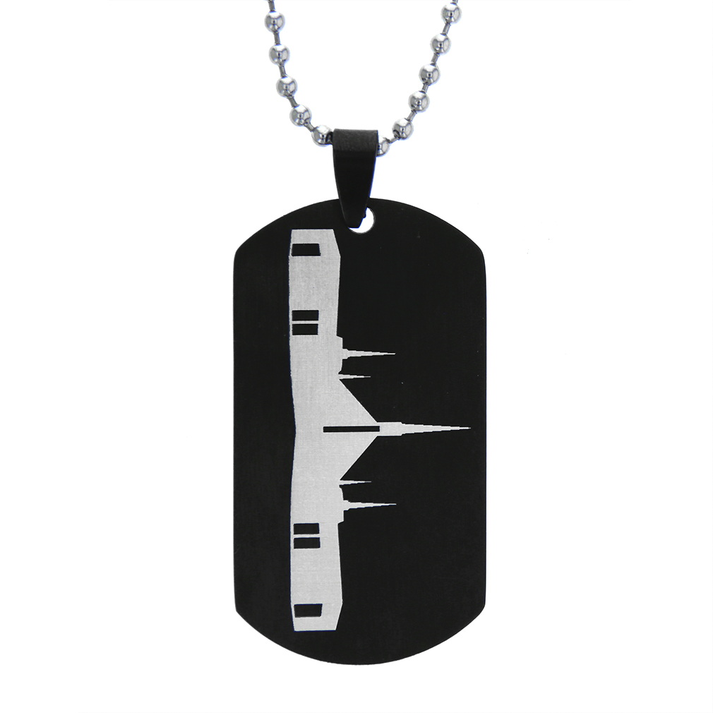 LDS Temple Keychain/Necklace - LDP-DTG129-BLK