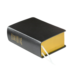 Pre-Made Hand-Bound Genuine Leather Quad - Pearlized Gunmetal