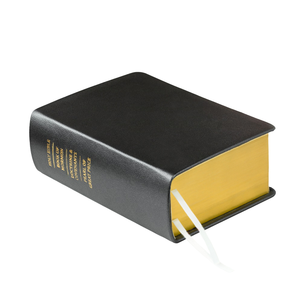 Pre-Made Hand-Bound Genuine Leather Quad - Pearlized Gunmetal - LDP-HB-RQ-PZM-PM