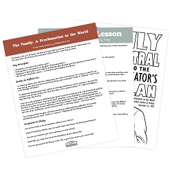 The Family: A Proclamation to the World Come, Follow Me Study Packet - Digital Download come follow me, doctrine and covenants, come follow me study guide, come follow me printable, doctrine and covenants printable