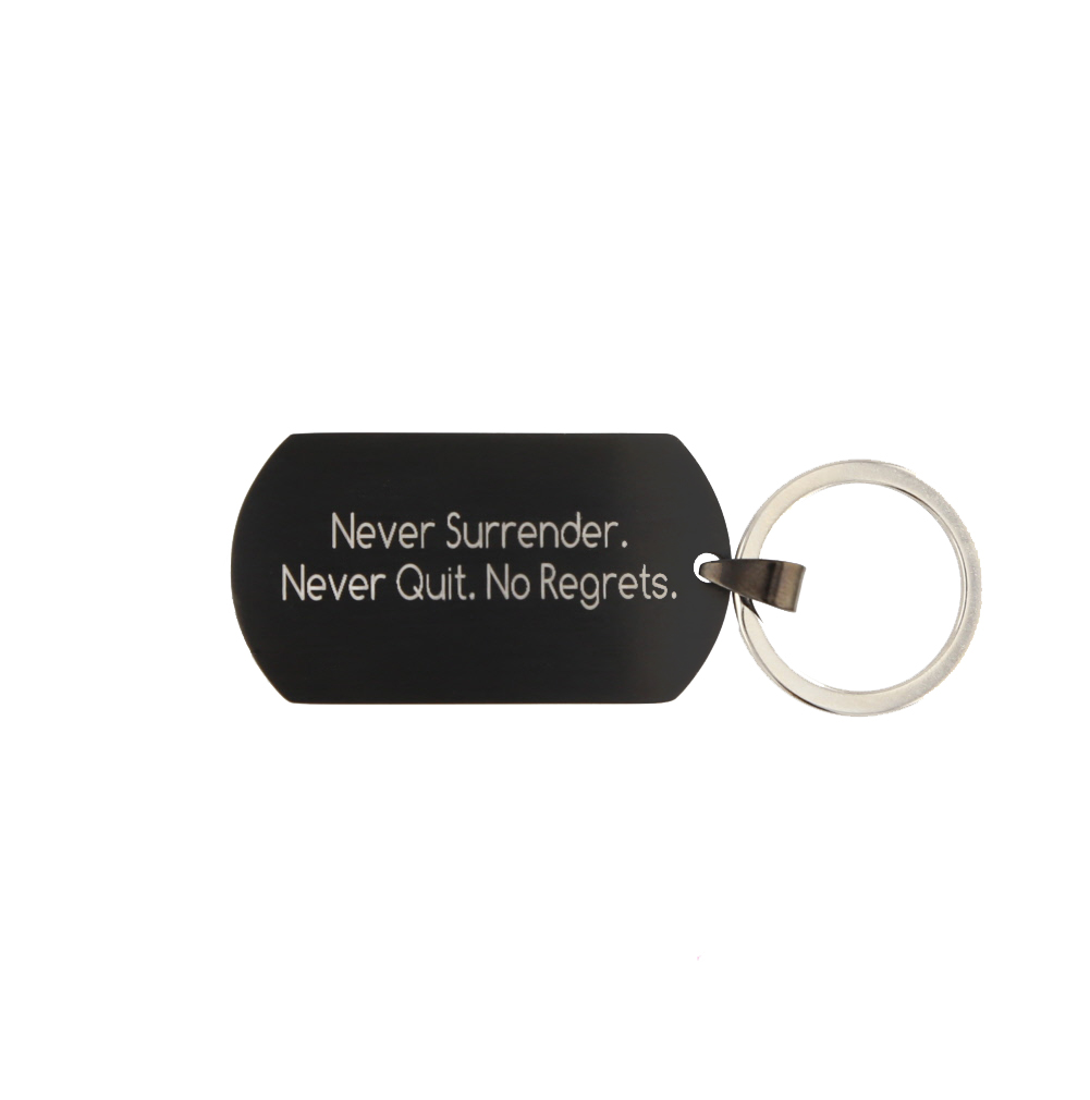 Missionary Name Tag Keychain - LDP-DTGKCN15234-BLK