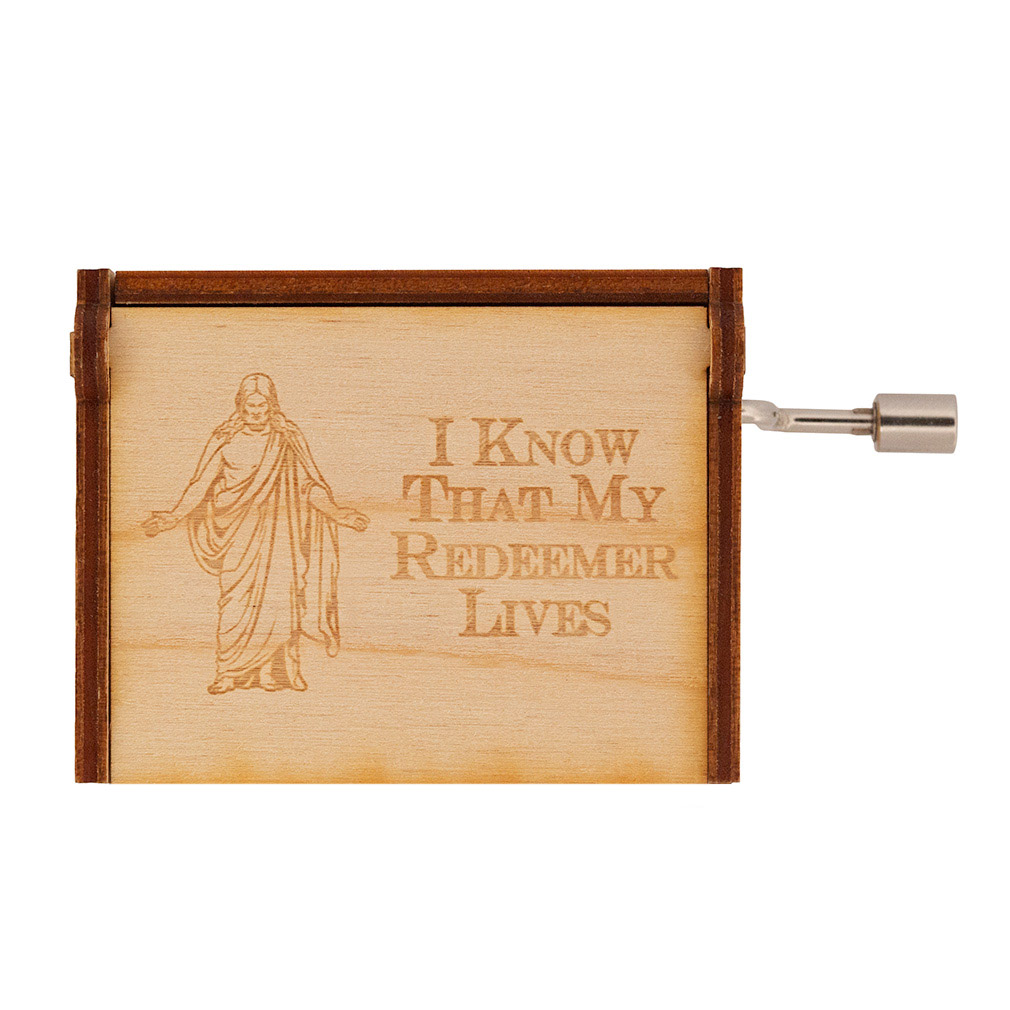 I Know That My Redeemer Lives Music Box - Christus - LDP-MB-SMP-CHRIST-RL