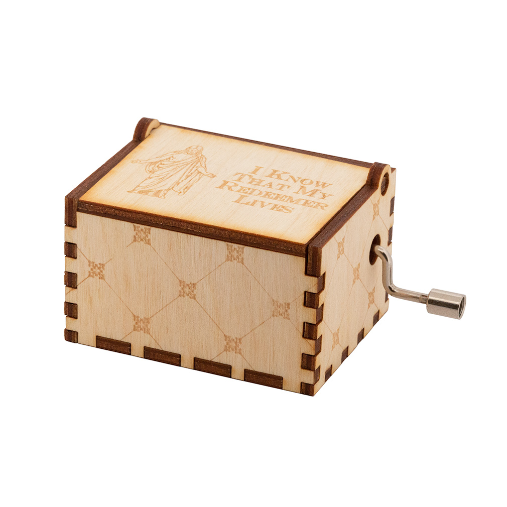 I Know That My Redeemer Lives Music Box - Christus - LDP-MB-SMP-CHRIST-RL